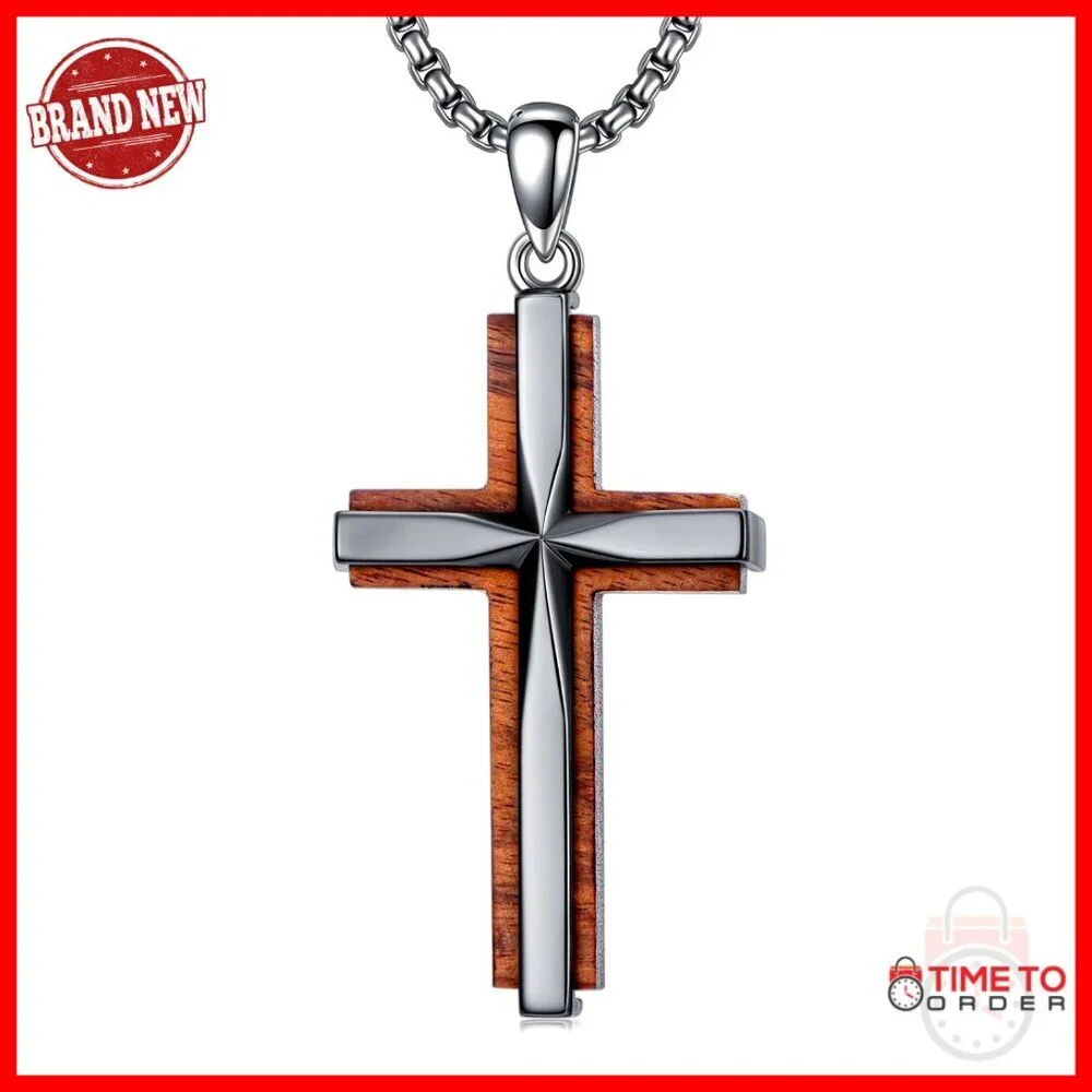 Sterling Silver Celtic Cross Pendant Necklace Religious Jewelry Gift
